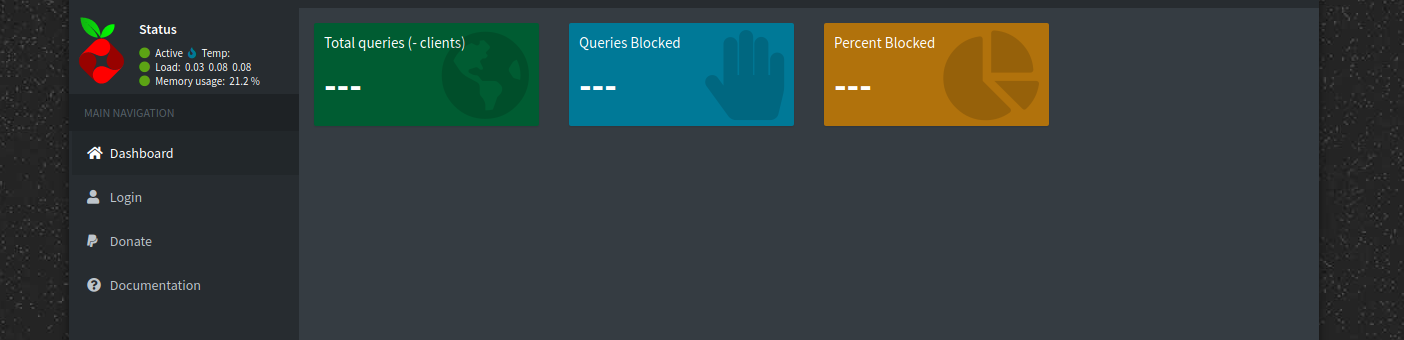 Pihole admin page not showing statistics. · Issue #3807 · pi-hole/pi ...