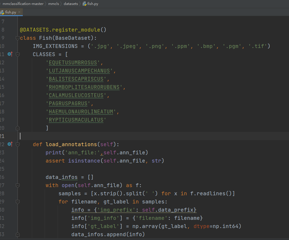 自制数据集无法使用 · Issue #450 · open-mmlab/mmpretrain · GitHub