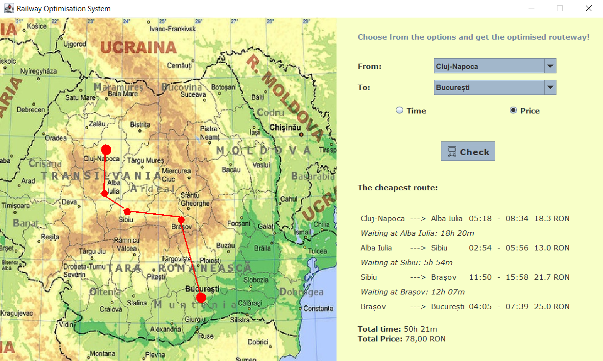 Java Train Routes GitHub - zsanett28/Railway_Optimization_System: Java Swing application ...