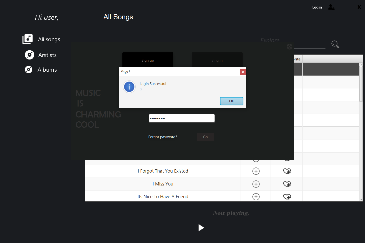 GitHub - Rach1507/MusicPlayer