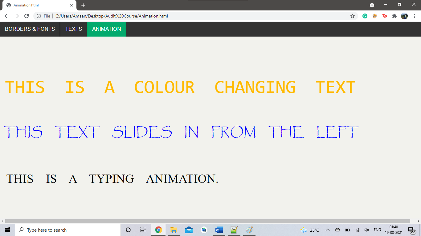 Animation