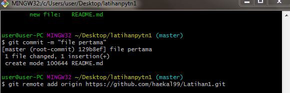 GitHub - haekal99/Latihan1
