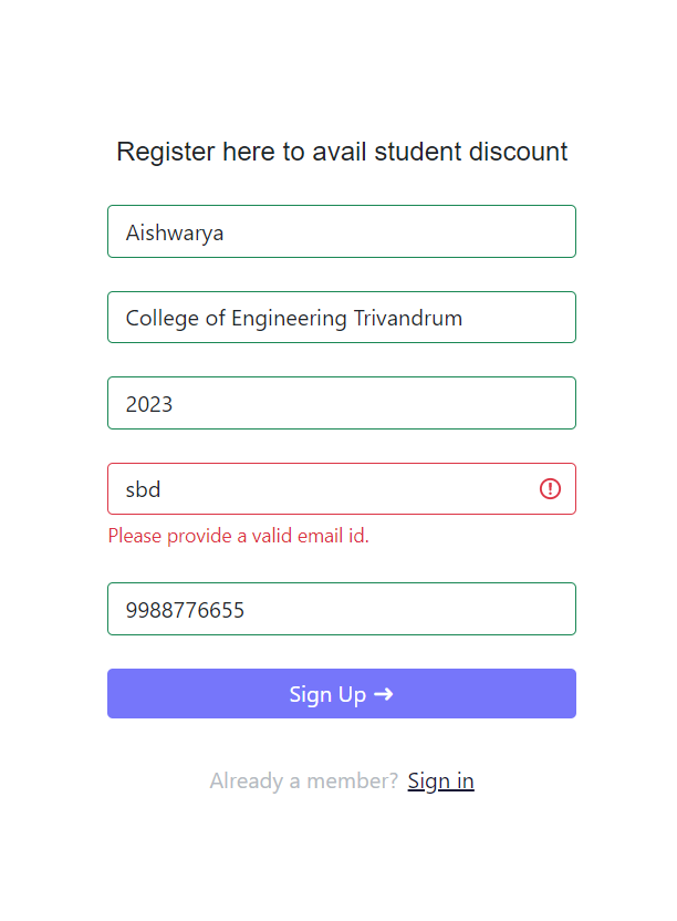 GitHub - aish2002/Registration-Form: Registration form built using React