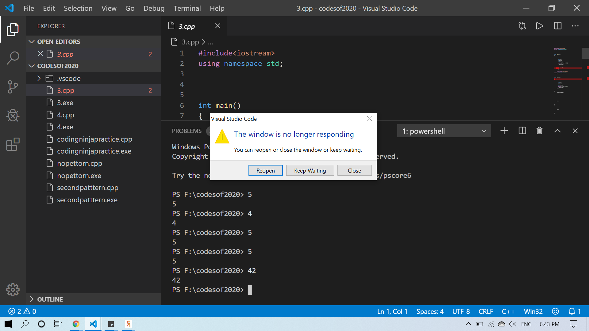 regarding loop and terminal · Issue #88206 · microsoft/vscode · GitHub