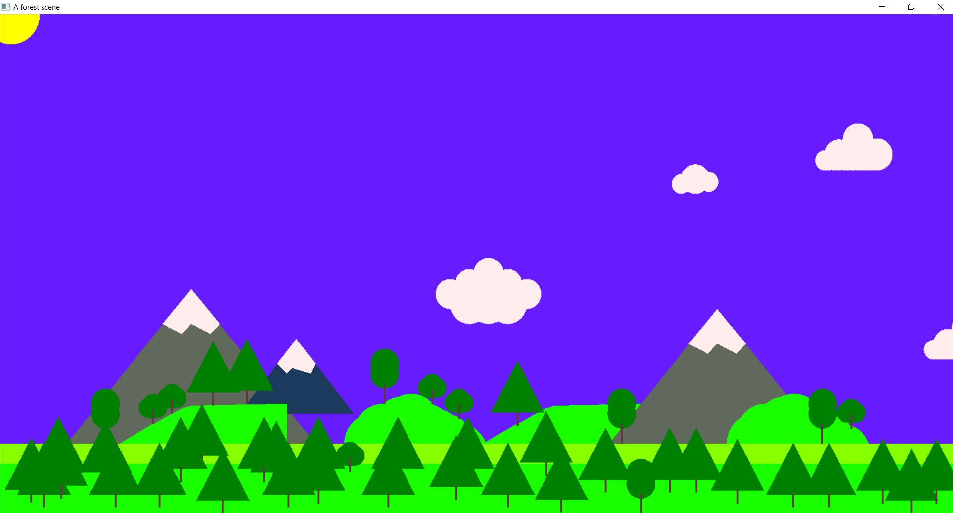 GitHub - tanyamital/A-Forest-Scene: A Computer Graphics project which ...