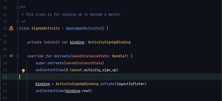 Duplicate setcontent view code