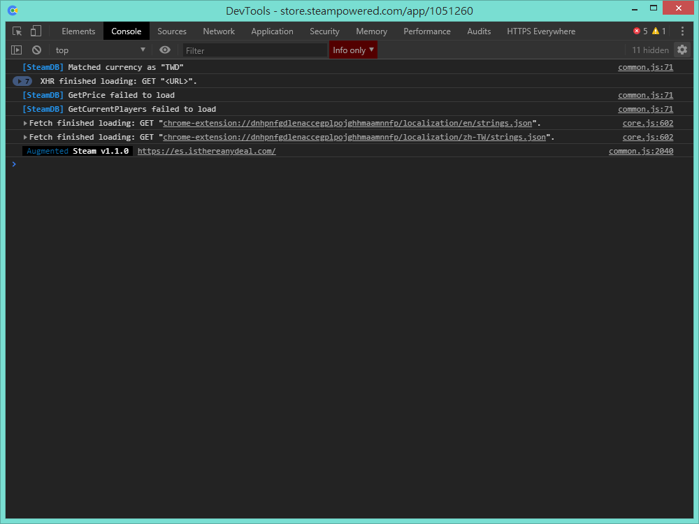 Userscript not work correctly at steampowered · Issue #2813 ...