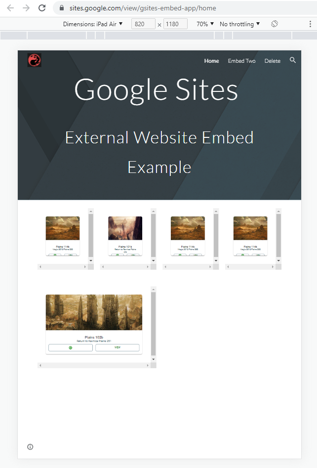 Hide the Google Sites iframe scrollbars on IOS · Issue 114