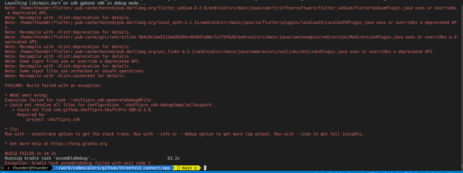 Can not locally run flutter app using the current docs. · Issue #525 ...