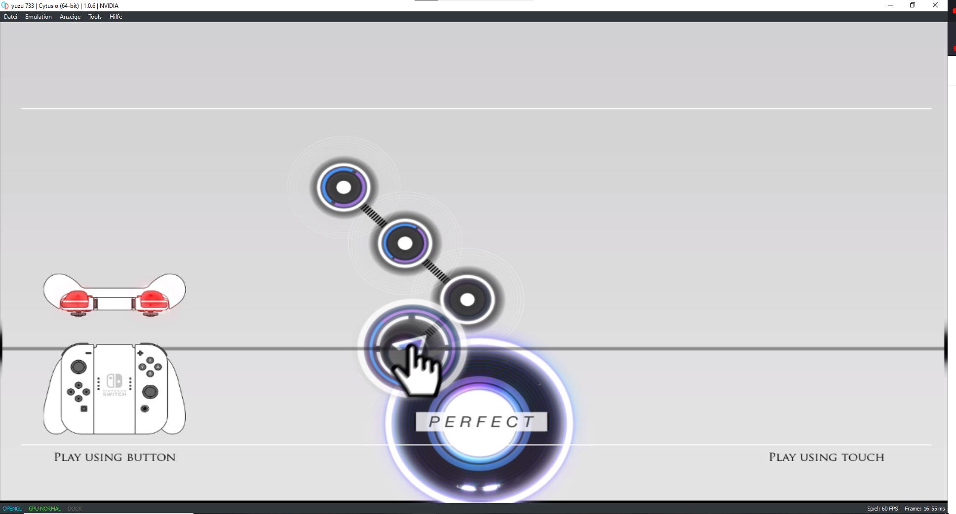 Cytus α: Tutorial Video Black Screen and Touchscreen not working · Issue  #4047 · yuzu-emu/yuzu · GitHub