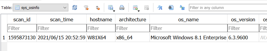 Add the architecture and version to the Windows OS vulnerabilities ...
