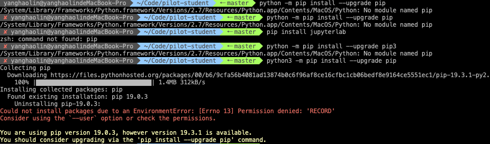 安装 jupyterlab · Issue #182 · neolee/pilot · GitHub