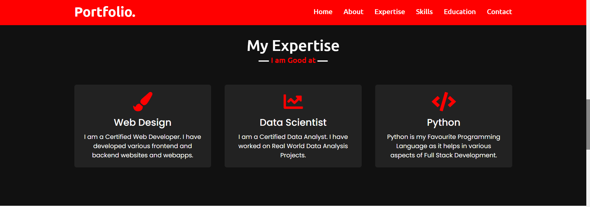 GitHub - syedrahman24/Personal-Portfolio-Website: It is a Personal ...