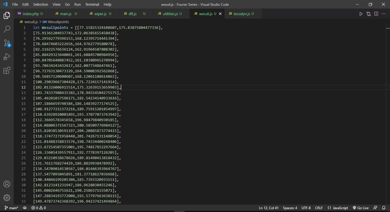GitHub - Wesley-sudo/Fourier-Series: A Visualization of the Fourier ...