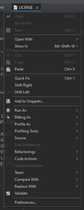 Context menu has 67 (!) items on it. · Issue #381 · eclipse-corrosion ...