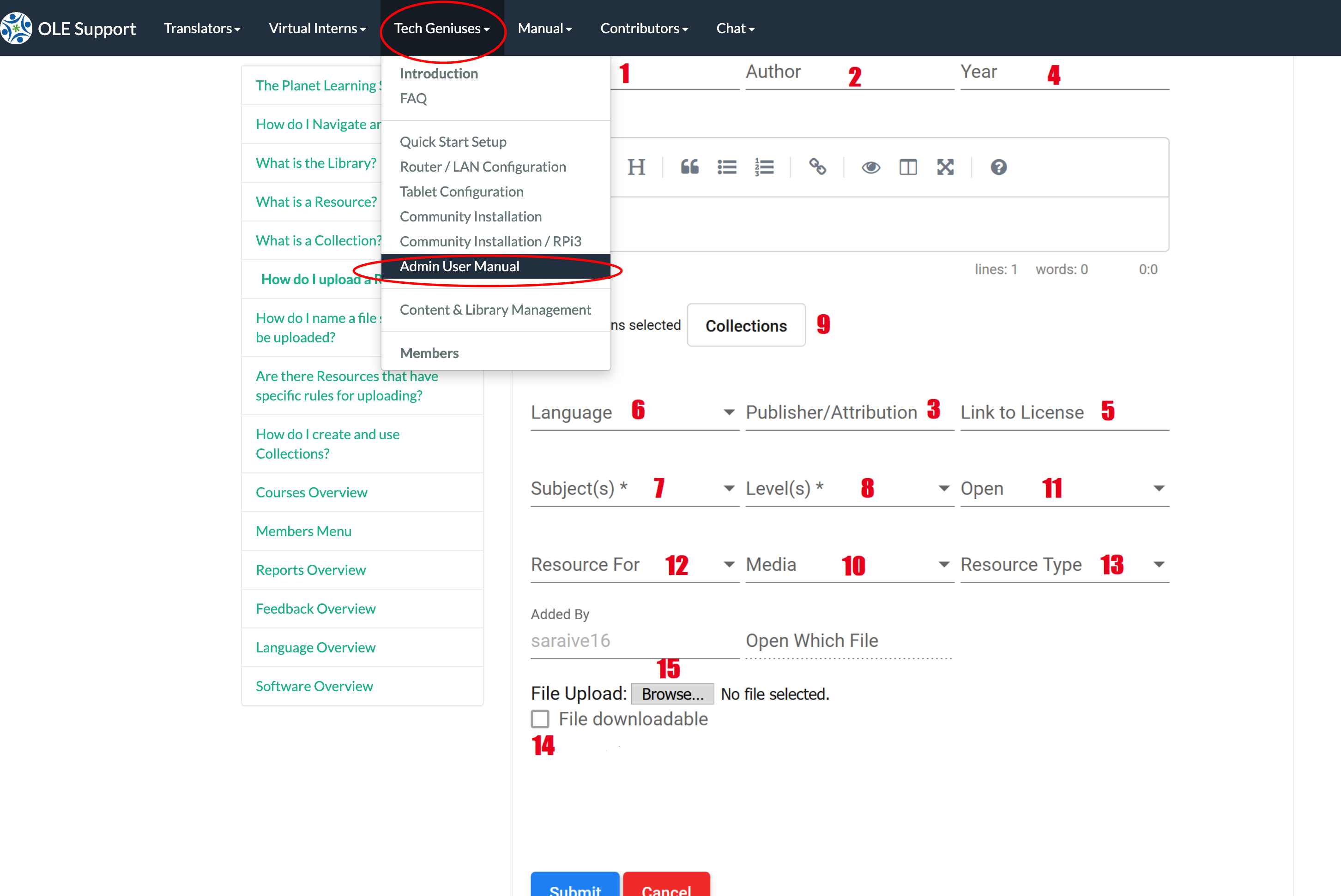 Numbers do NOT match on Admin User Manual Page · Issue #2923 · open ...