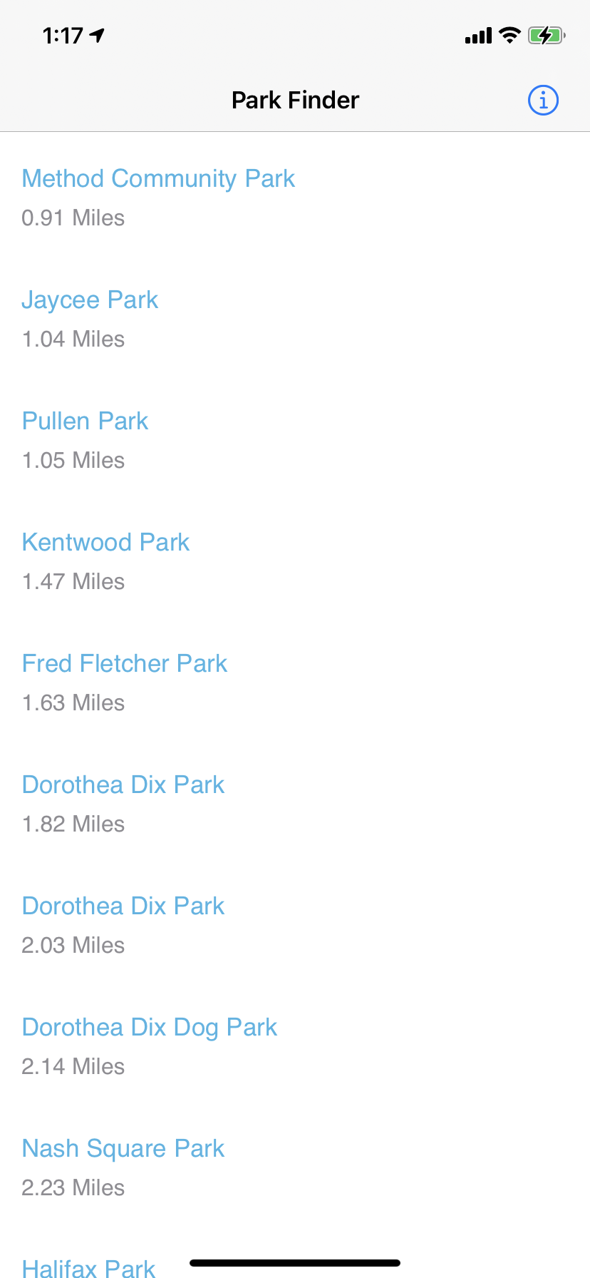 GitHub - kylejosterman/Park-Finder