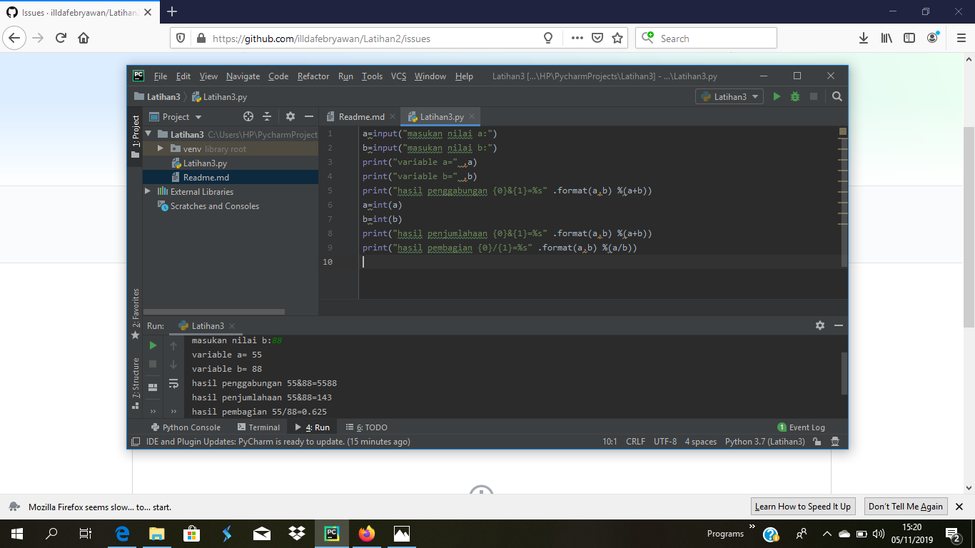 GitHub - illdafebryawan/Latihan2: LatihanPython Langkah - langkah ...