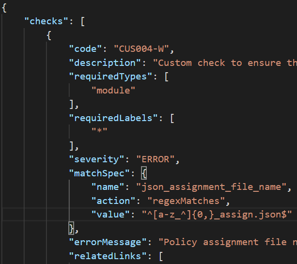 regexMatches not working on module attributes · Issue #643 ...