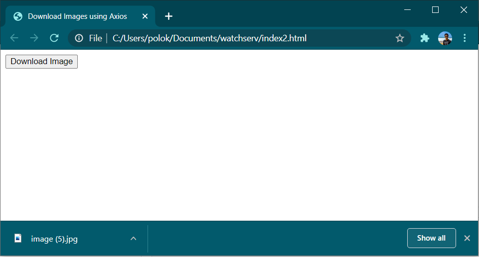 GitHub - Polokghosh53/Download-images-using-Axios: Making a random ...