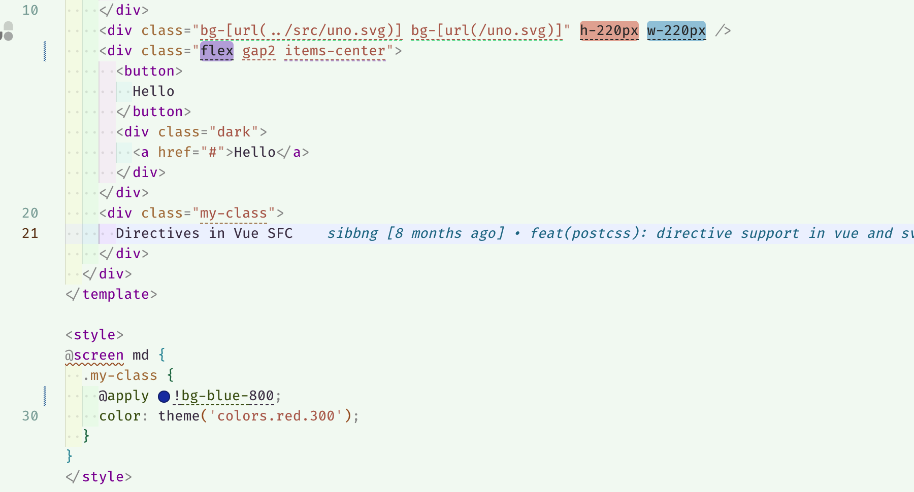 [vscode]: Unable to recognize special class `! ` in `style` sfc tag ...