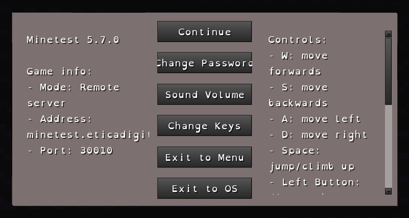 OpenDyslexic Mono font in pause menu