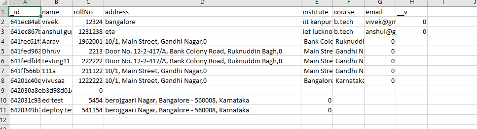 export feature not working · Issue #9 · vivekiet22/student-data-manager ...