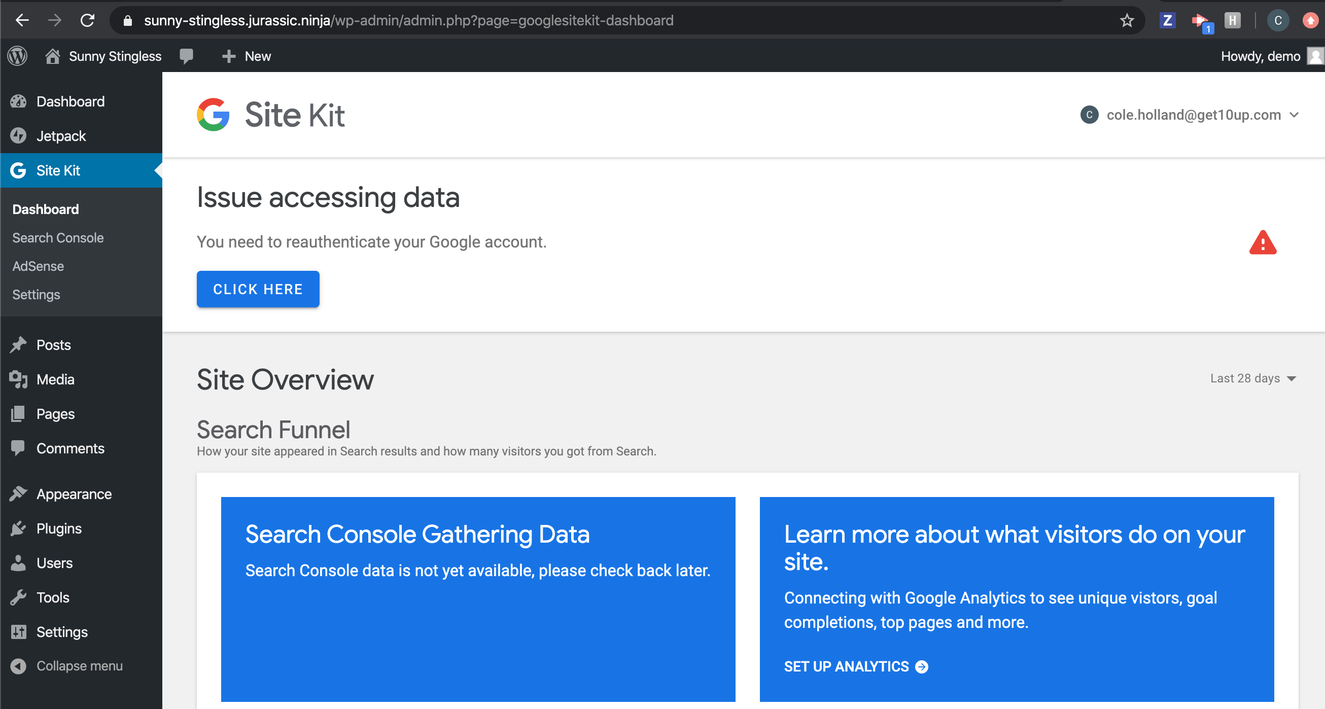 Handle TOS response · Issue #1213 · google/site-kit-wp · GitHub