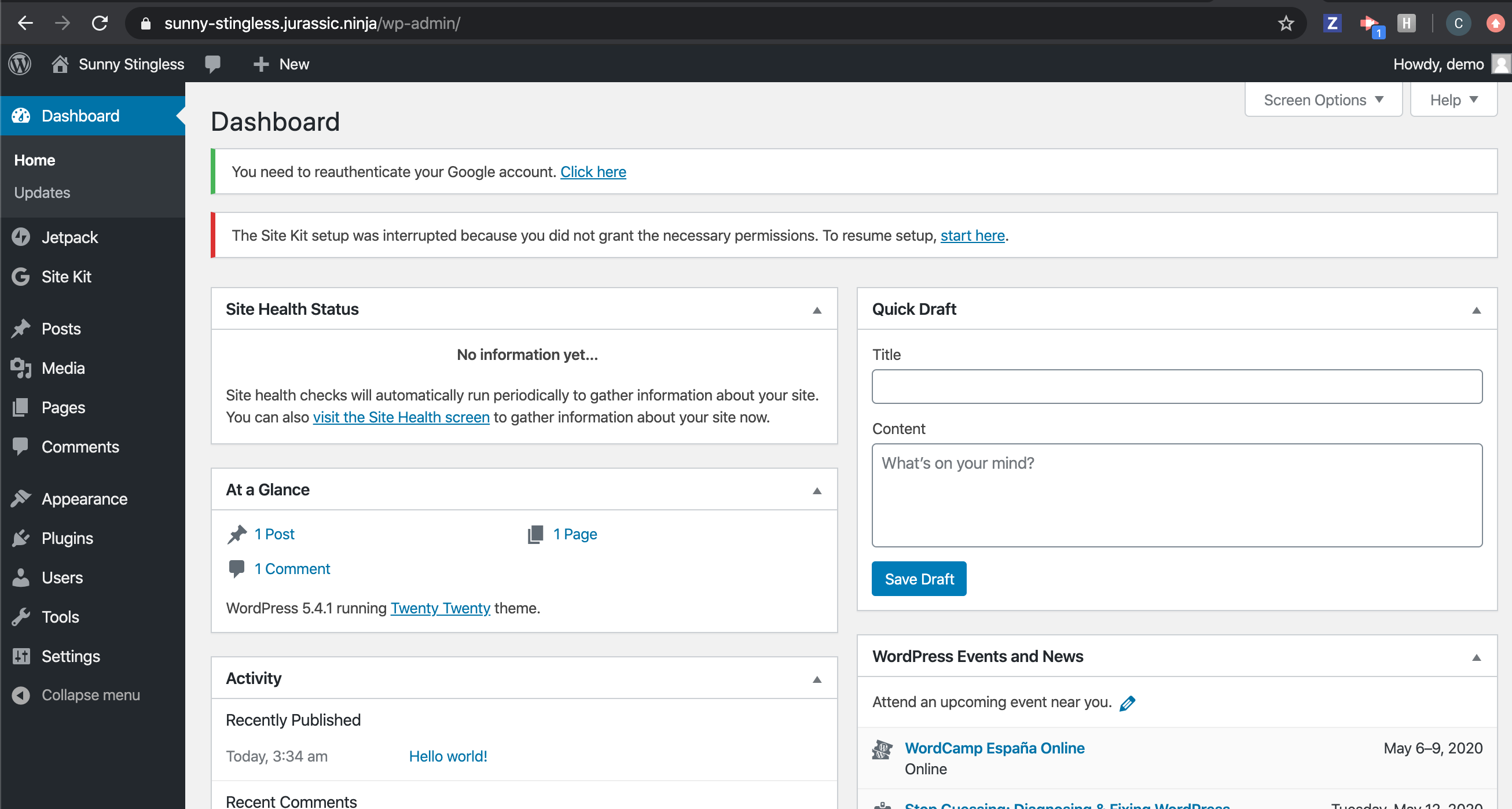 Handle TOS response · Issue #1213 · google/site-kit-wp · GitHub