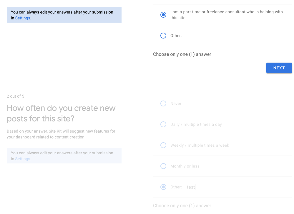 User Input UI issues · Issue #2394 · google/site-kit-wp · GitHub