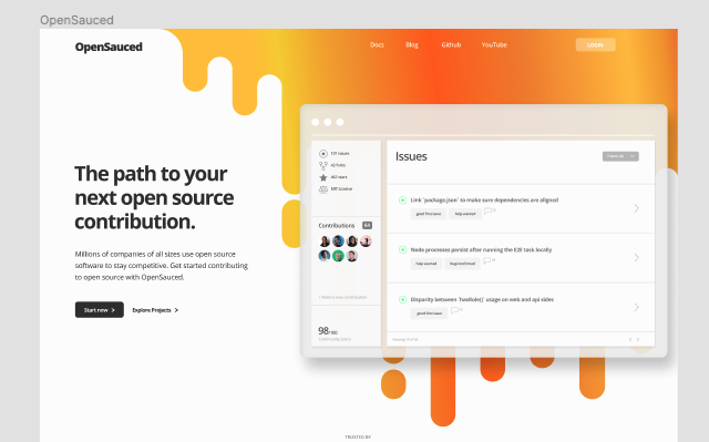 Feature: New color scheme. · Issue #9 · open-sauced/landing-page · GitHub