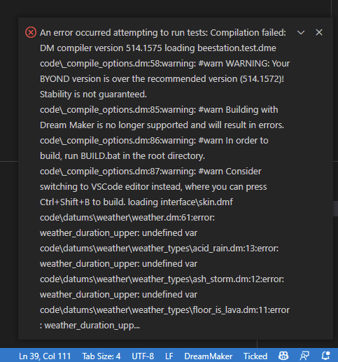 Tests continue running forever if the code doesn't compile · Issue #5 ...
