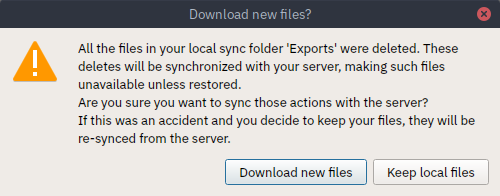 Local Information Confusing Confusing message when clearing local directory · Issue #1277 ...