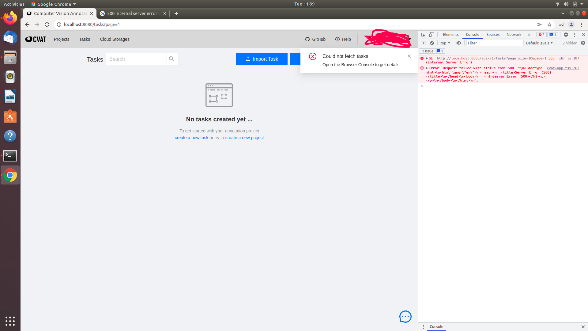 Issue while using tool. · Issue #4268 · cvat-ai/cvat · GitHub