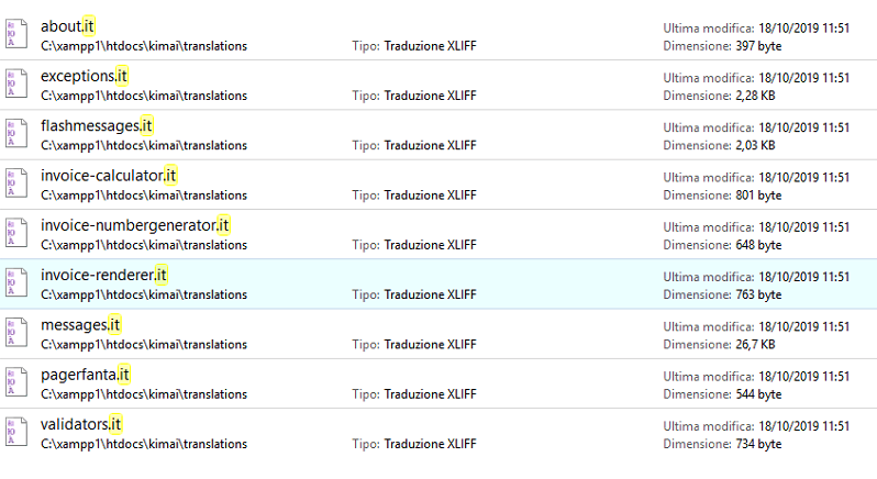 Issues With Italian Language Issue 1234 Kevinpapst Kimai2 Github
