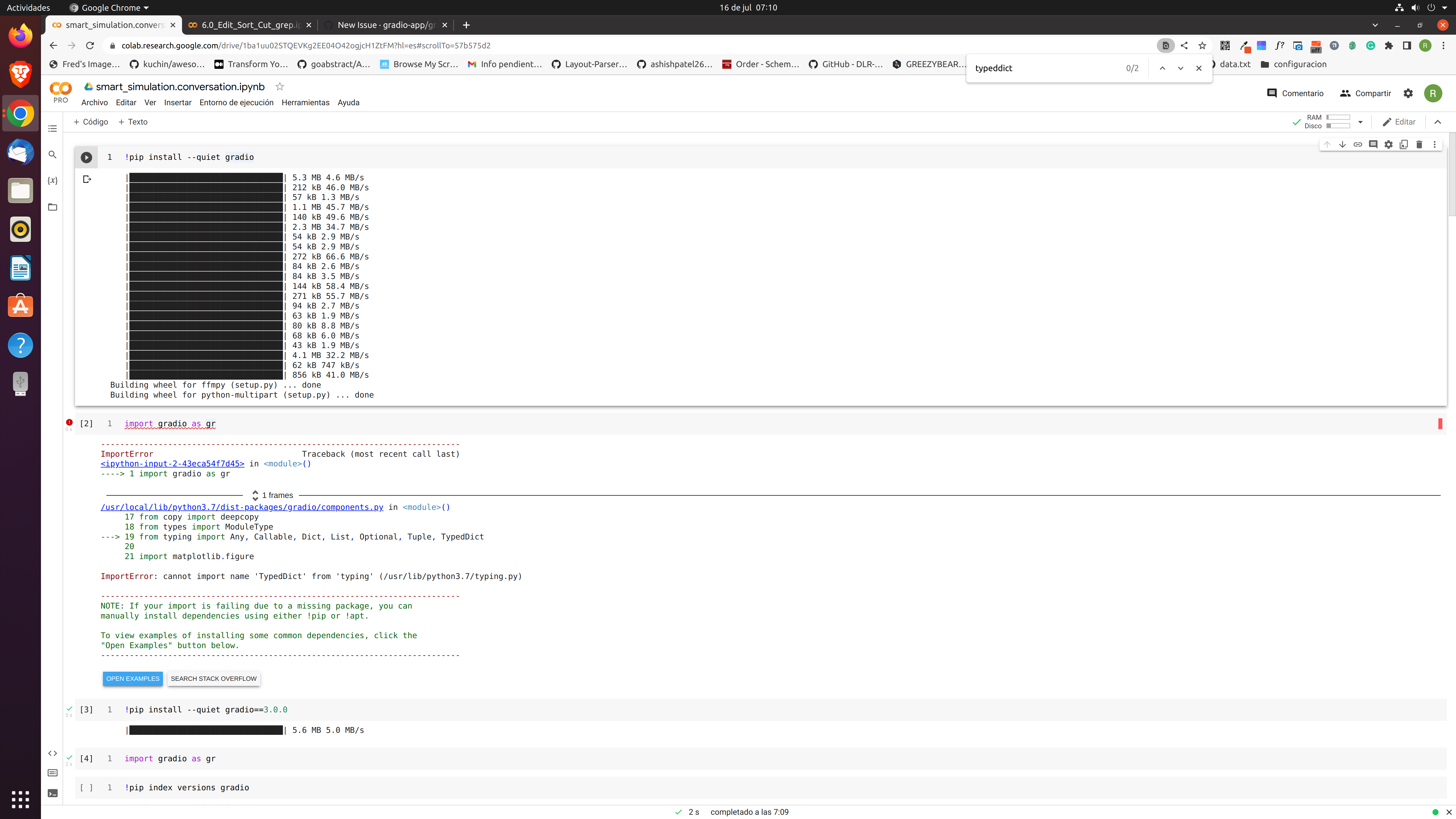 Version 3.0.25 incompatibility problems in Google Colab · Issue #1801 ...