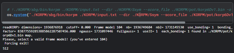 Issus on calling in python · Issue #2 · chaconlab/korpm · GitHub