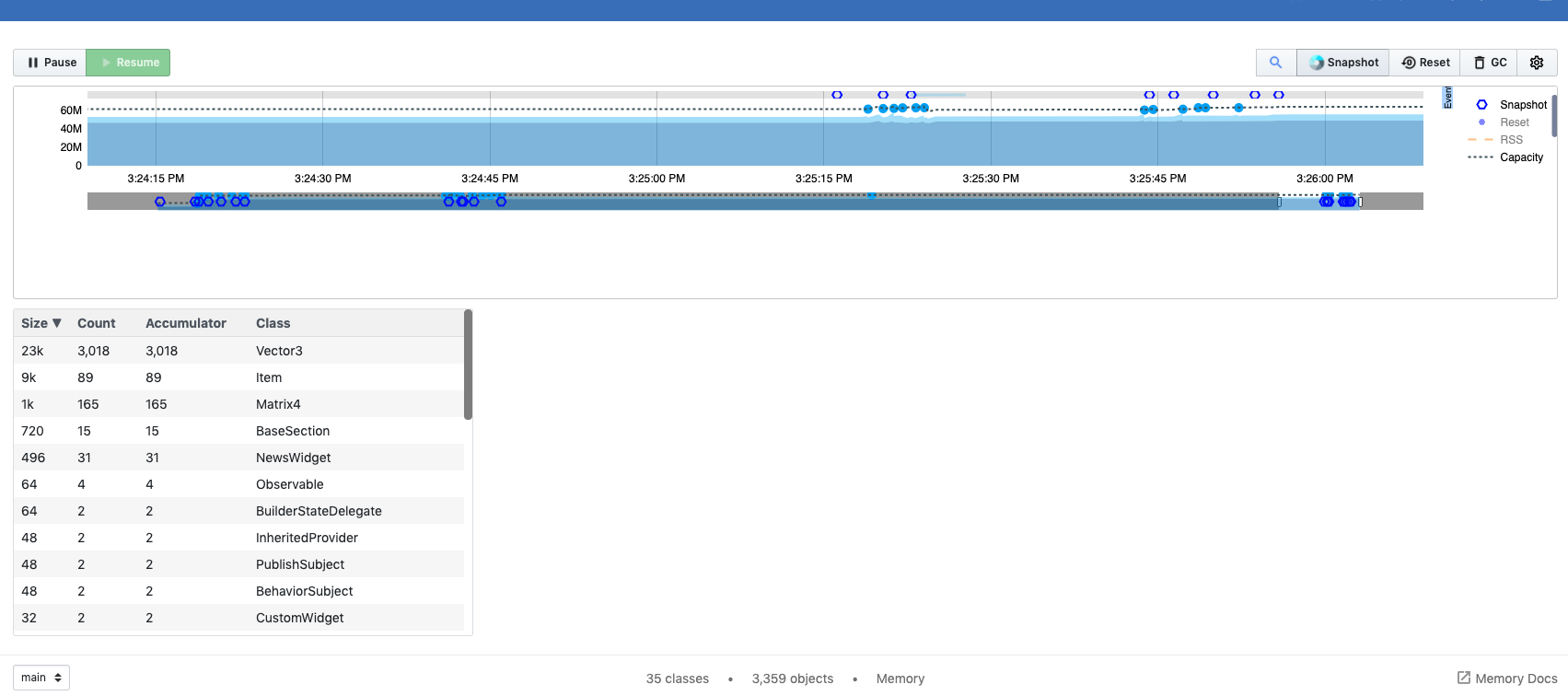 Memory leak on api call · Issue #55365 · flutter/flutter · GitHub