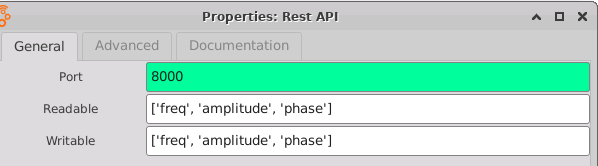 REST Block now uses config in place of call and you no longer include ...
