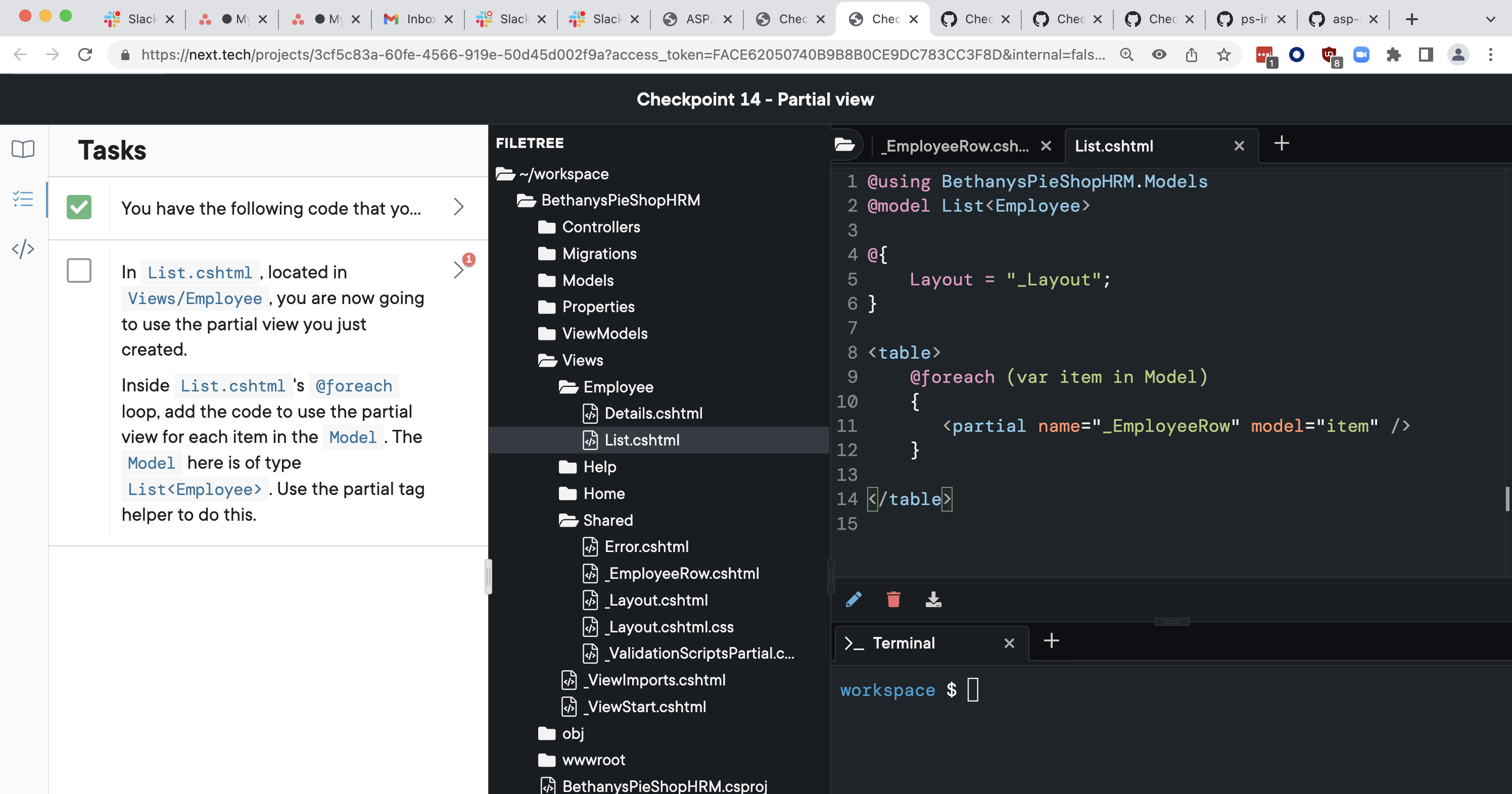 Checkpoint 14 issues · Issue #15 · ps-interactive/asp-net-core-6 ...