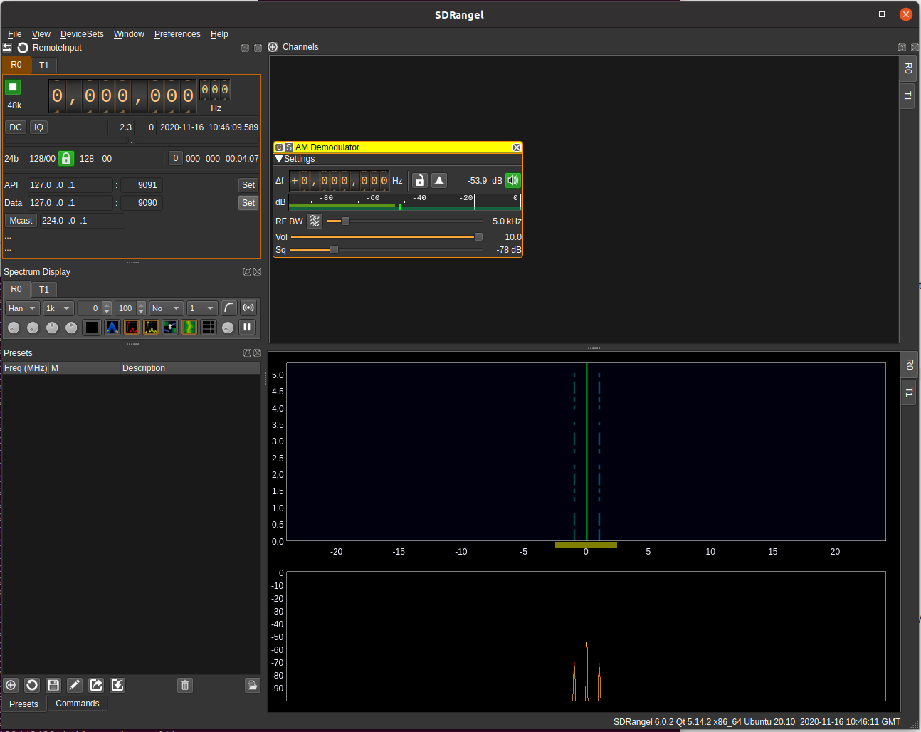 Remote input source / output sink · Issue #711 · f4exb/sdrangel · GitHub