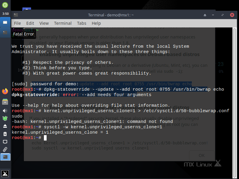 ungoogled Chromium won't start on MX Linux · Issue #1660 · ungoogled ...