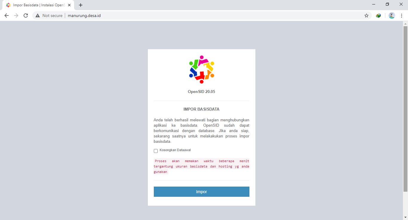 Gambar Panduan · Issue #1 · OpenSID/installer · GitHub