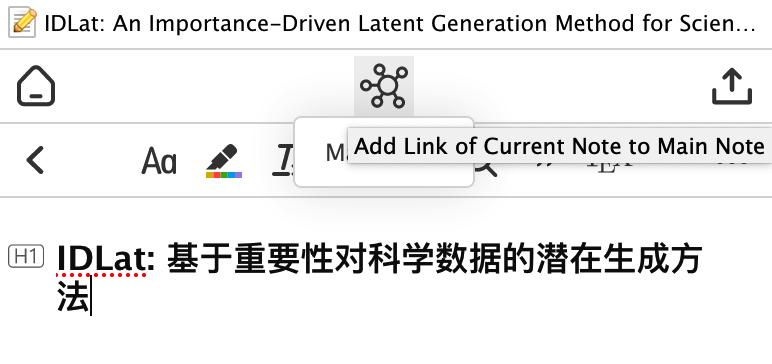 [Bug]Linking Note to workspace can not work correctly on Mac(M1 ...