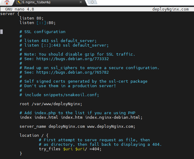 GitHub - BeaAnt/deployNginx: Deploy Static Website to server Nginx ...