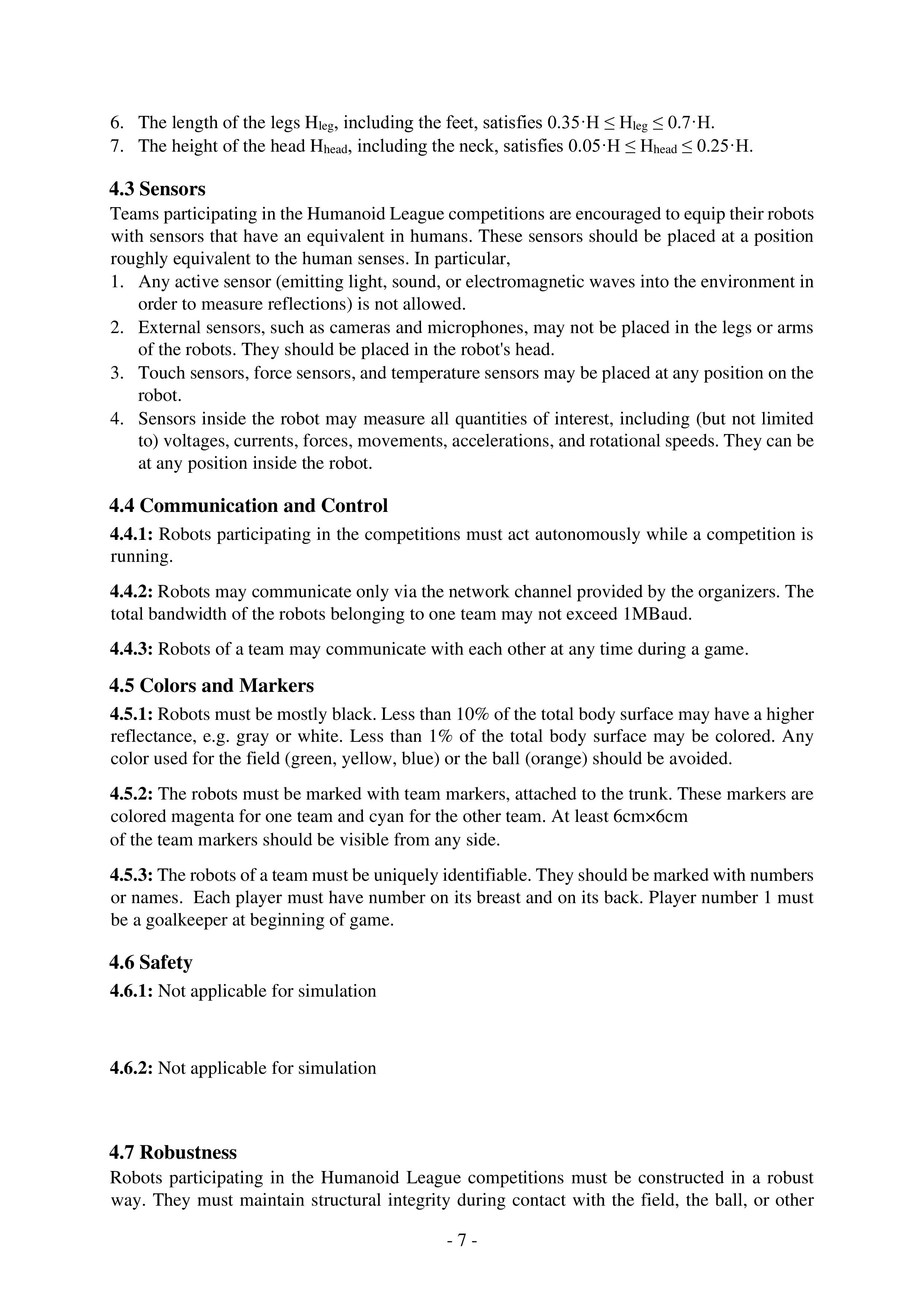 RCJ Humanoid Soccer Rules2021 Simulation-6