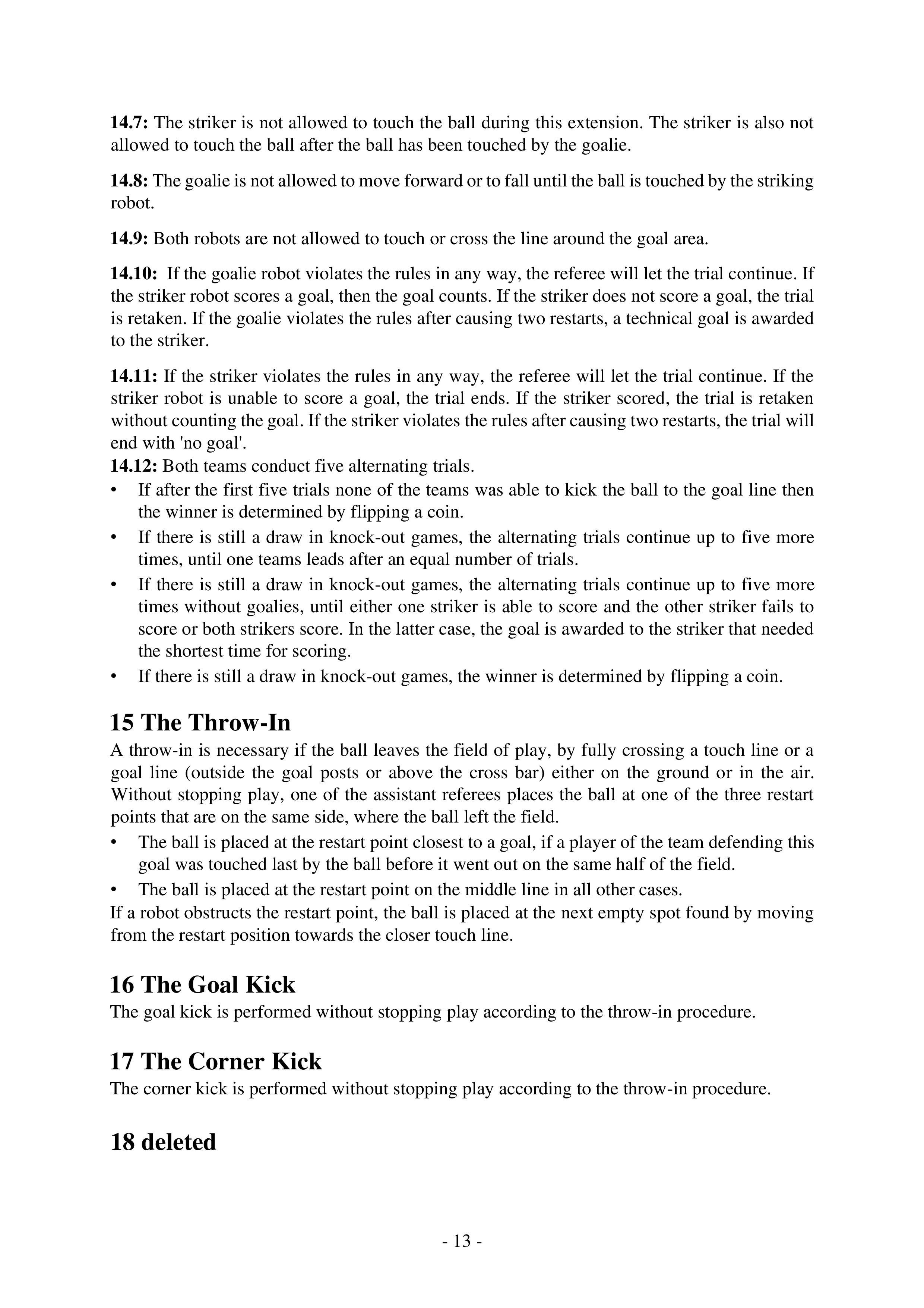 RCJ Humanoid Soccer Rules2021 Simulation-12
