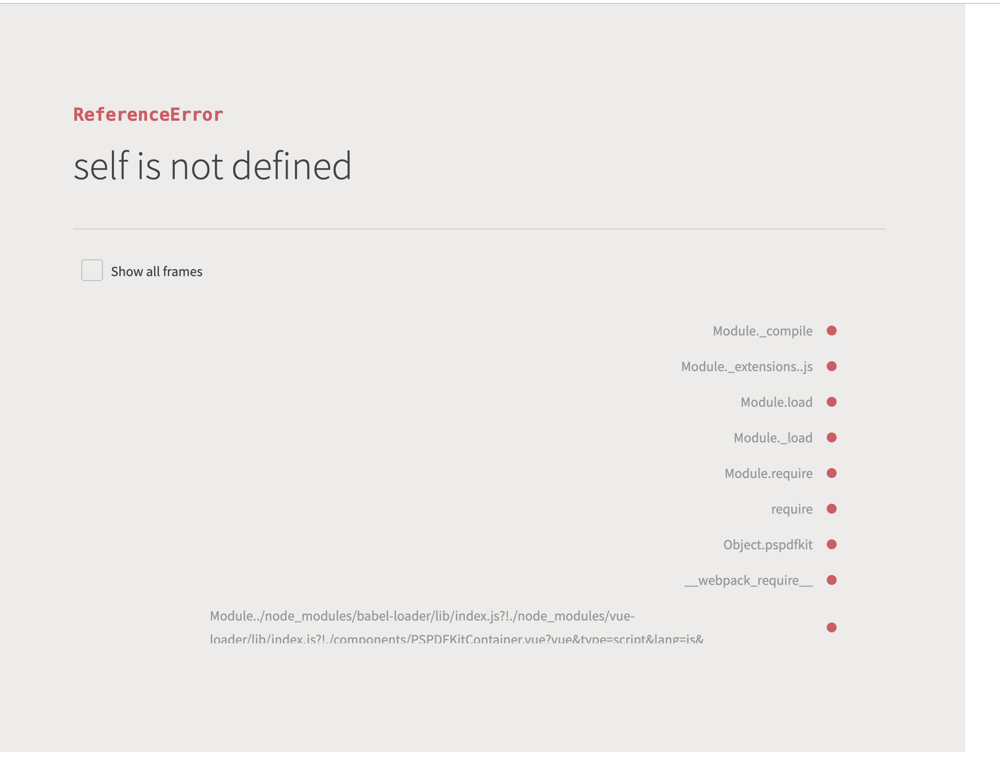 Self is not defined Server error · Issue #10173 · nuxt/nuxt · GitHub
