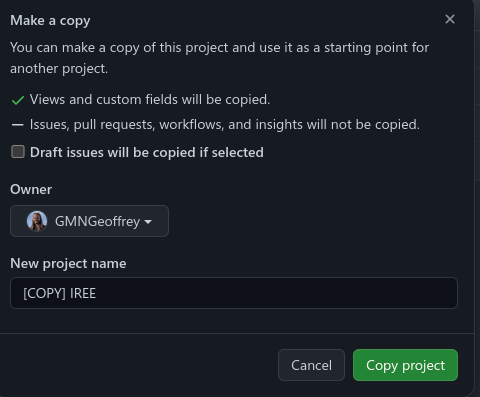 Transferring Beta Projects to a new organization & repo · community ...
