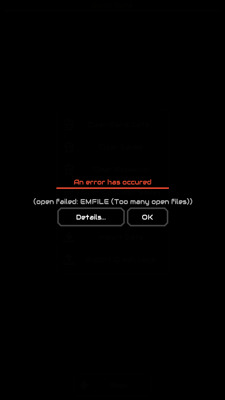 EMFILE issue on iOS · Issue #4733 · Anuken/Mindustry · GitHub